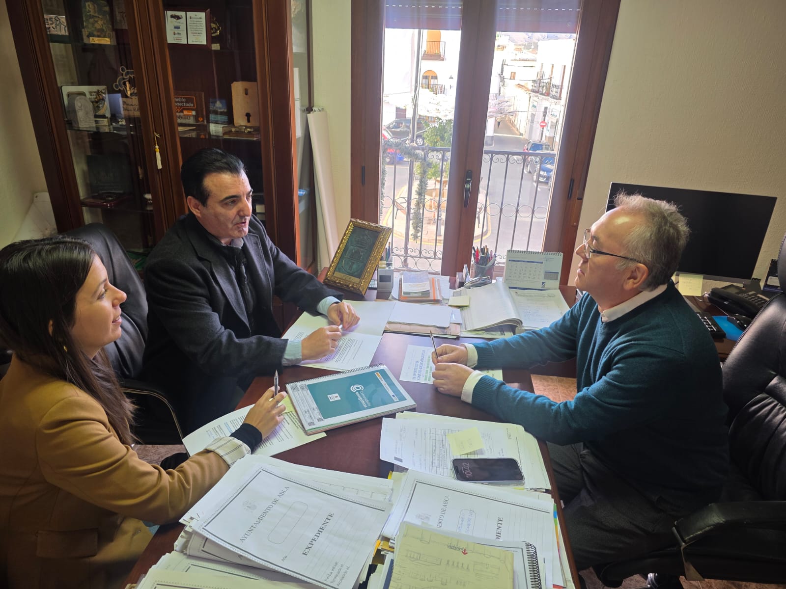 Visita Ayuntamiento Abla