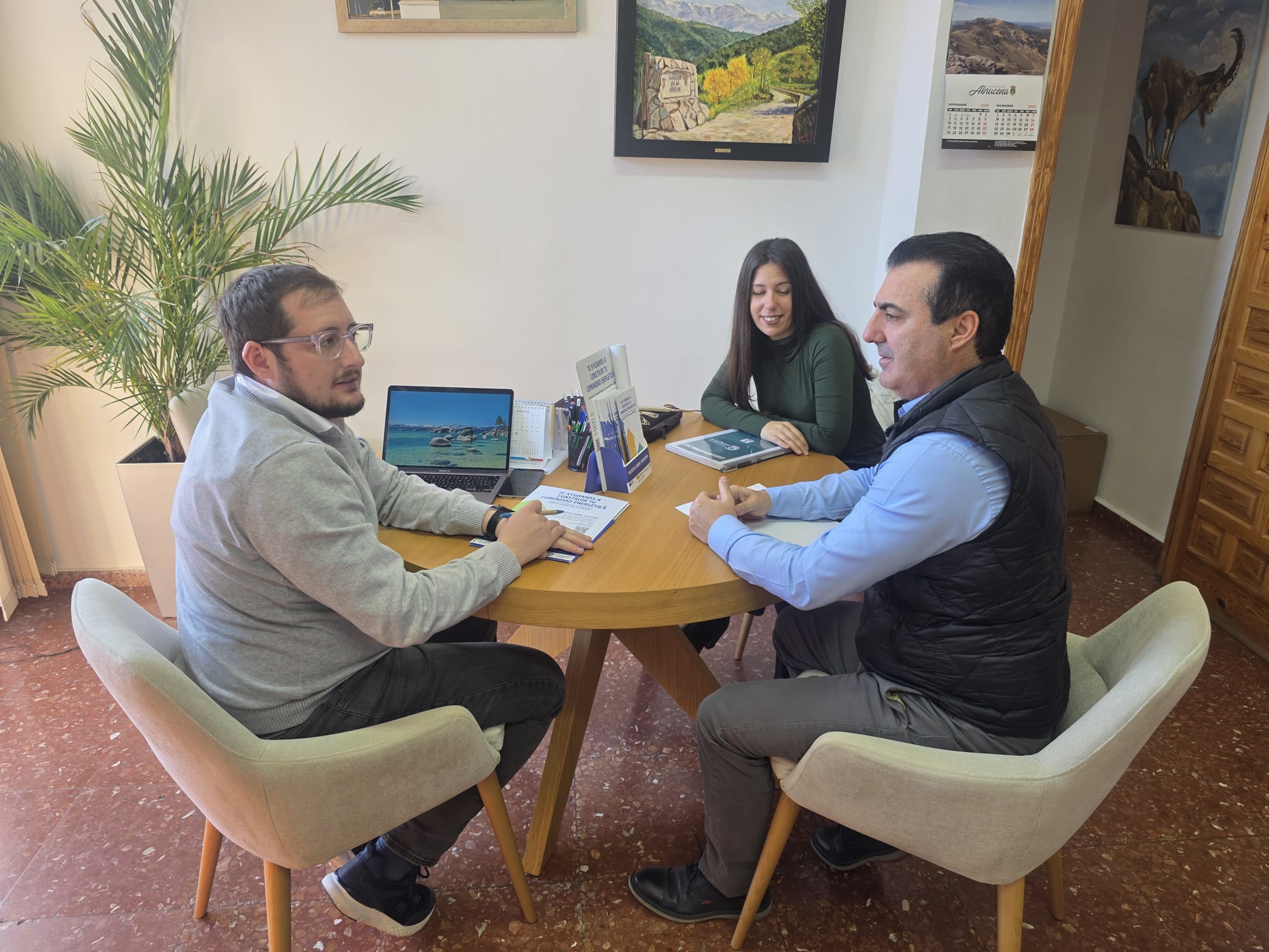 Visita Ayuntamiento Abrucena