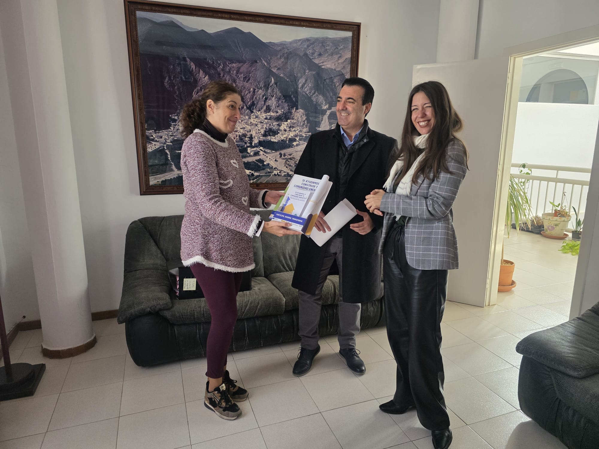 Visita Ayuntamiento Alboloduy