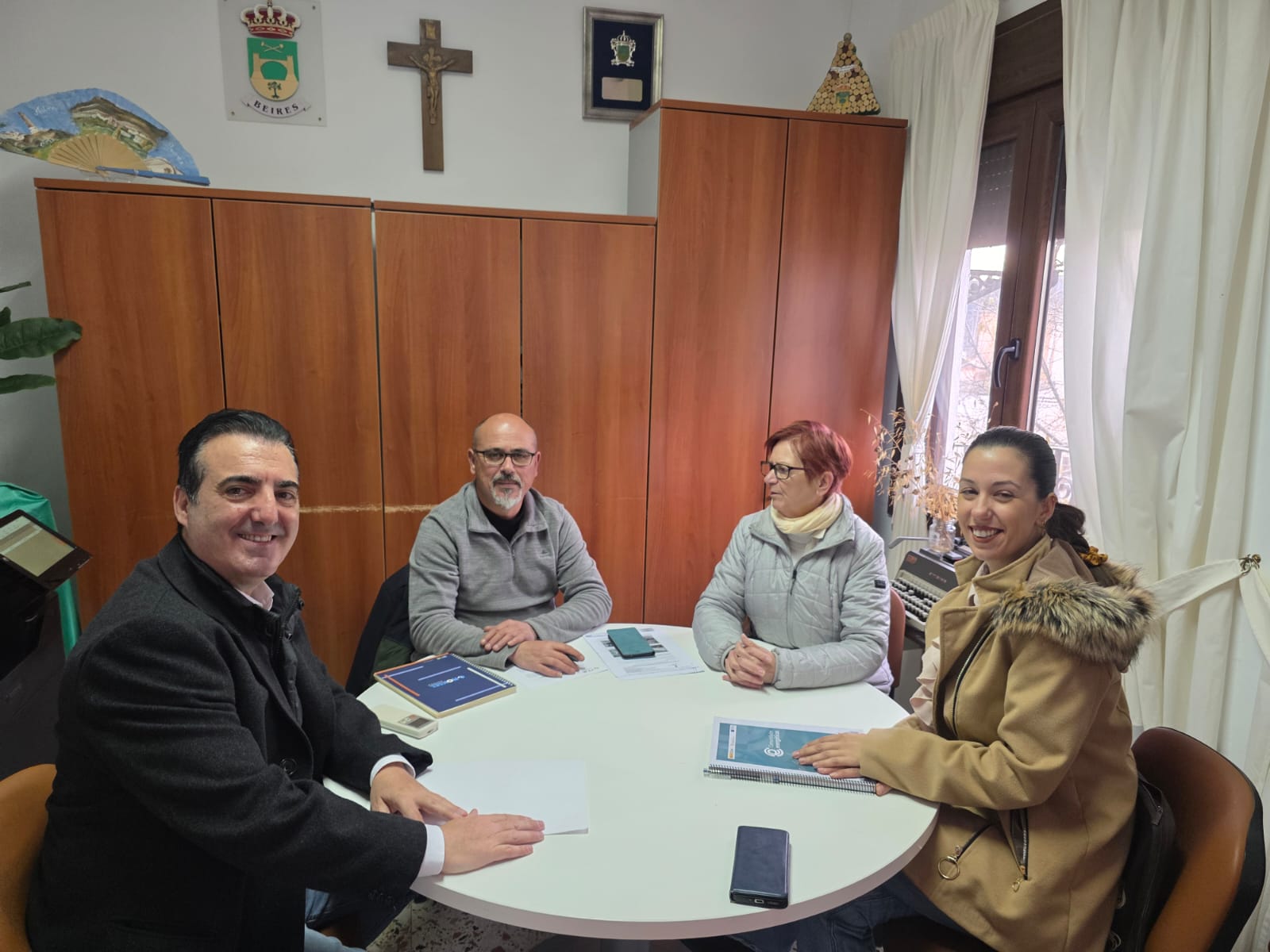 Visita Ayuntamiento Beires