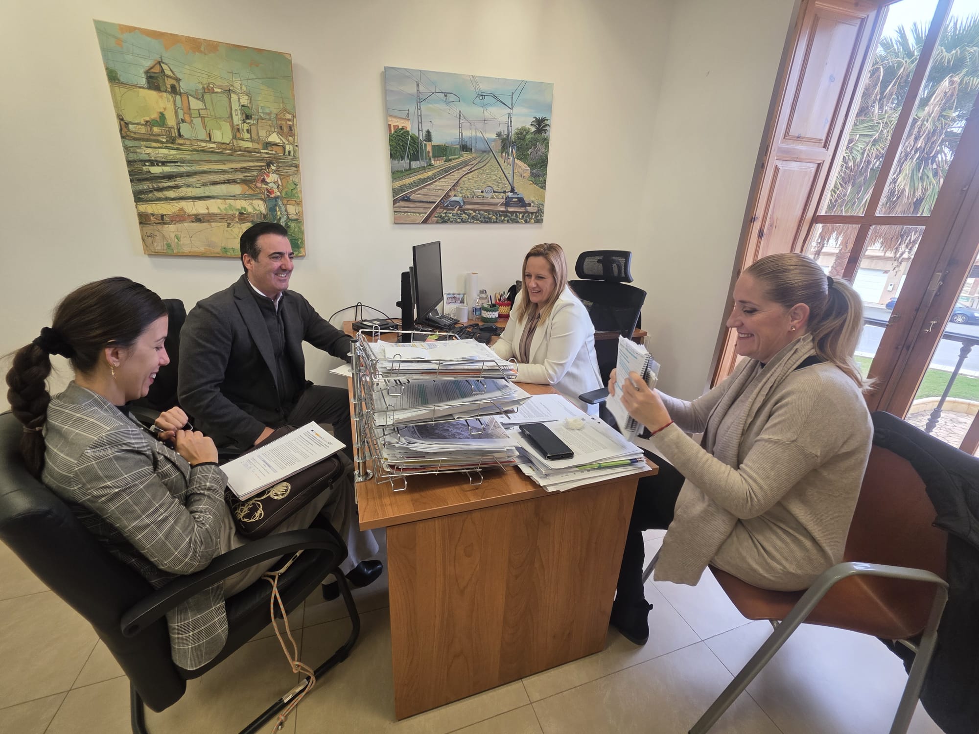 Visita Ayuntamiento Huercal (2)