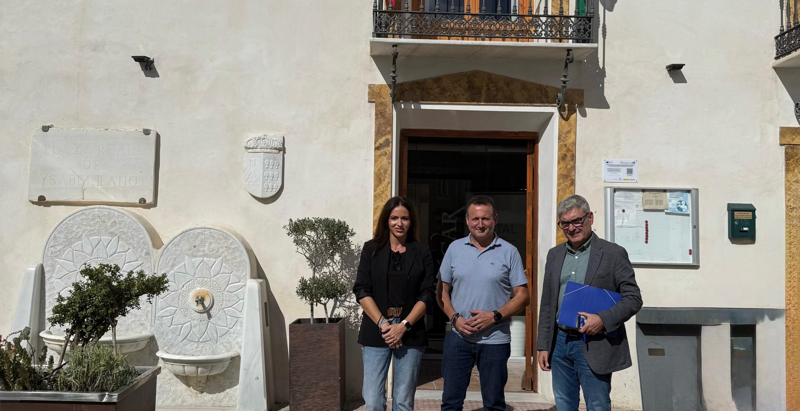 Visita Ayuntamiento Lúcar