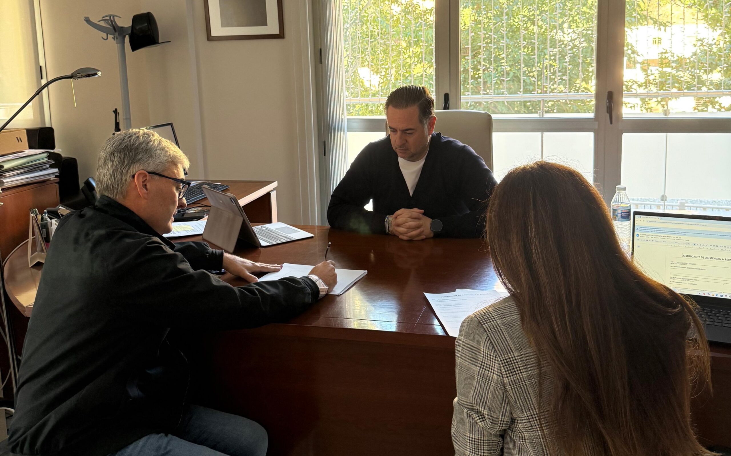 Visita Ayuntamiento Macael