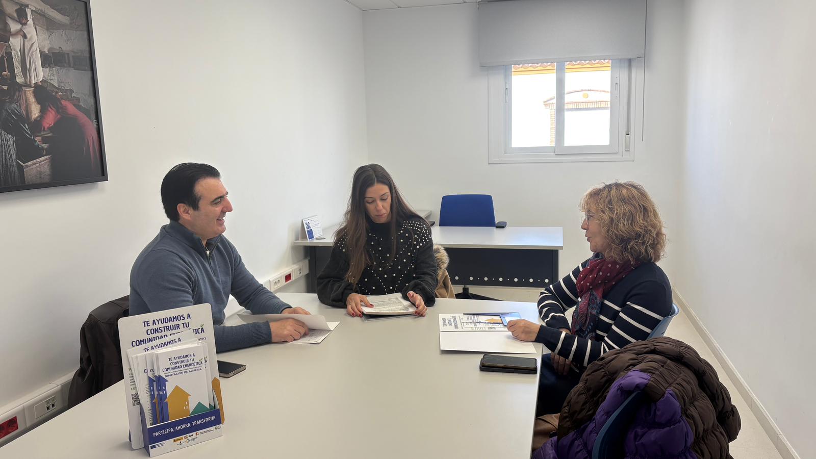 Visita Ayuntamiento Olula de Castro