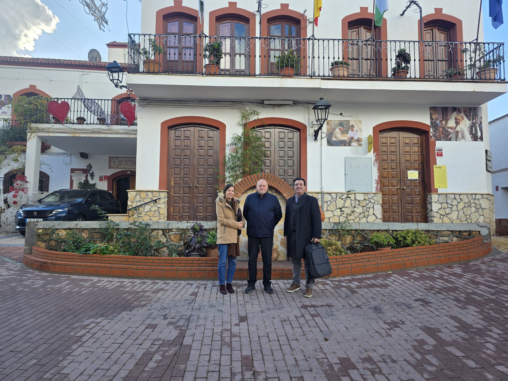 Visita Ayuntamiento Padules