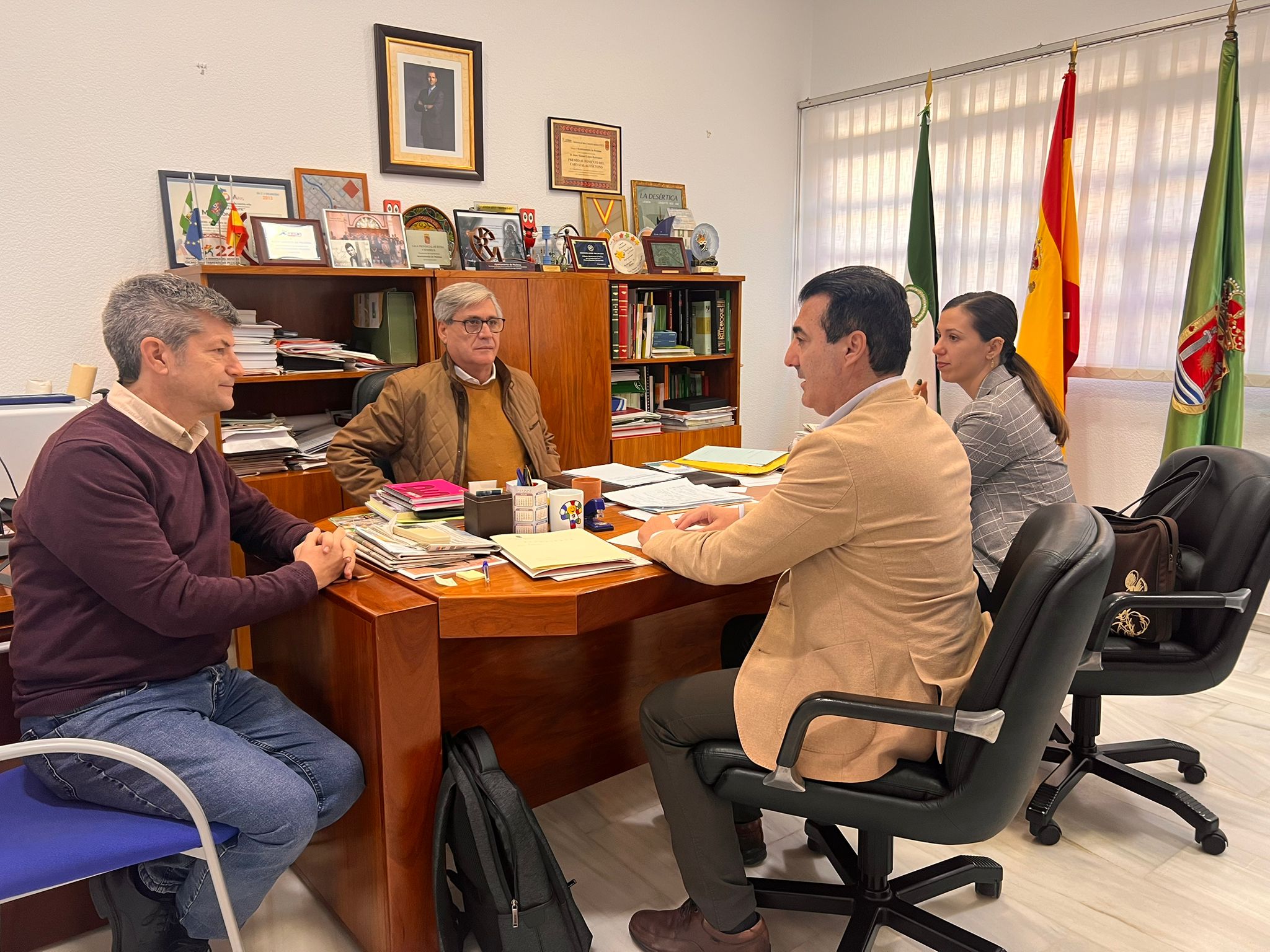 Visita Ayuntamiento Pechina