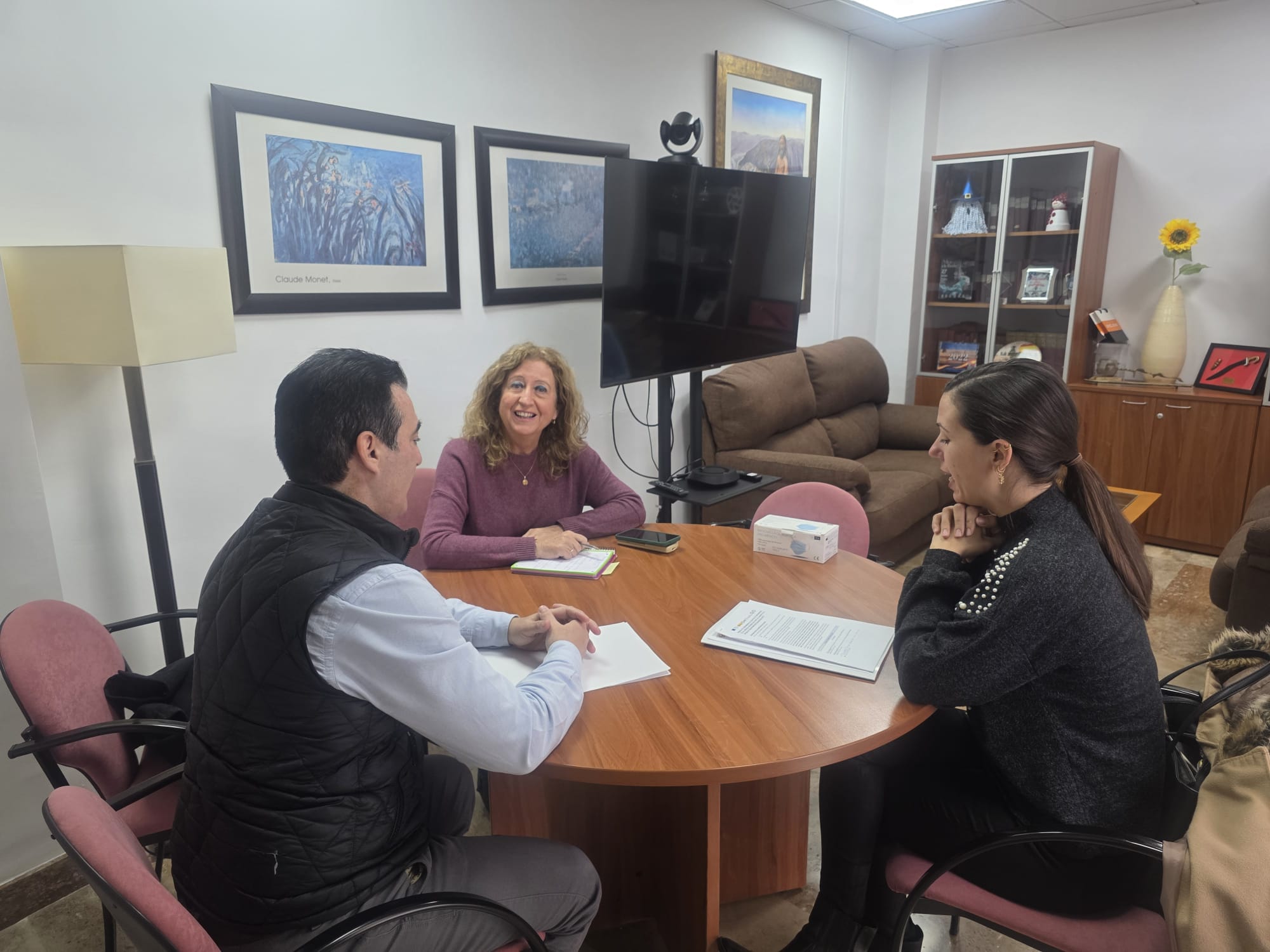 Visita Ayuntamiento Santa Fe de Mondújar