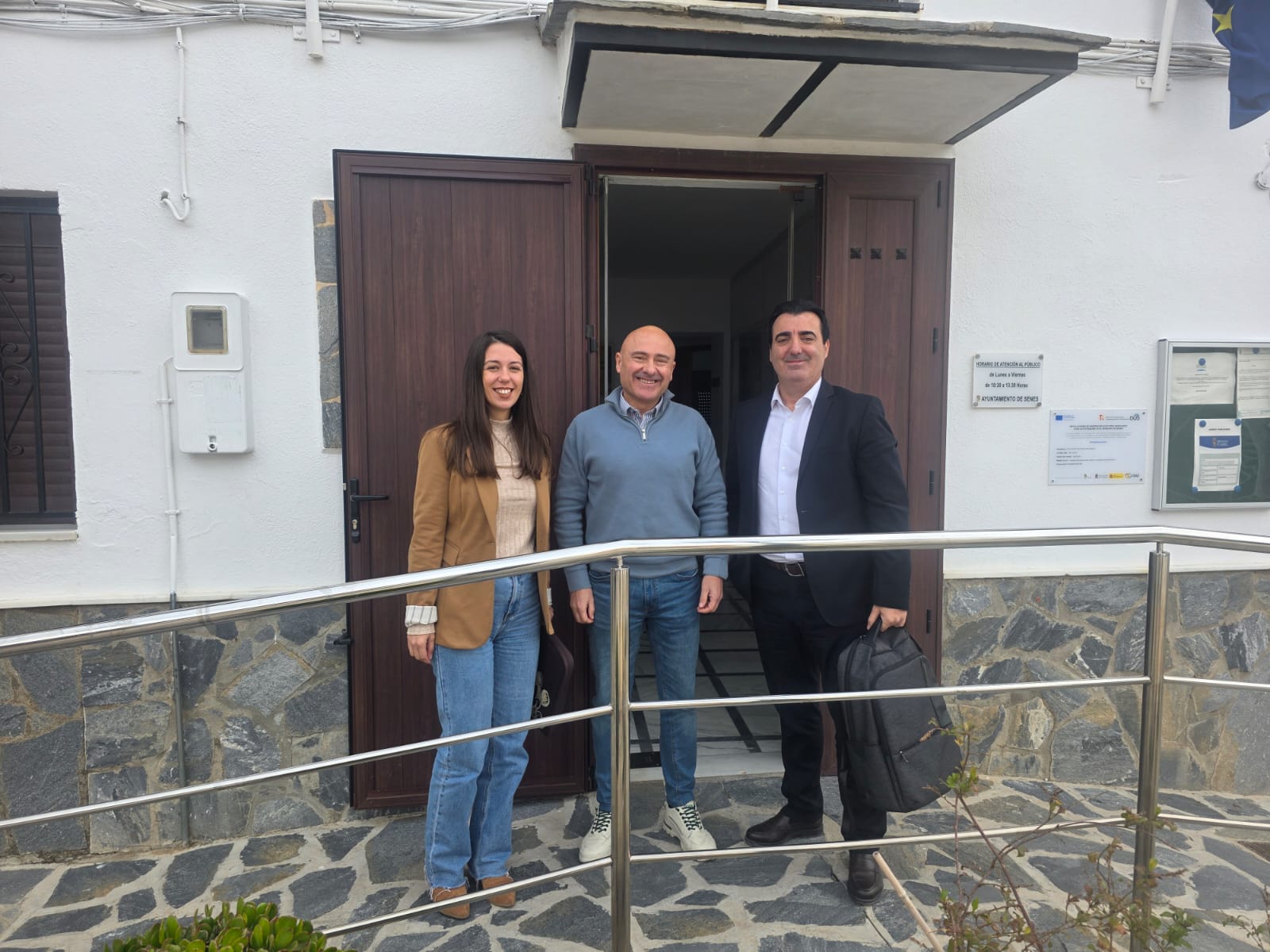 Visita Ayuntamiento Senés