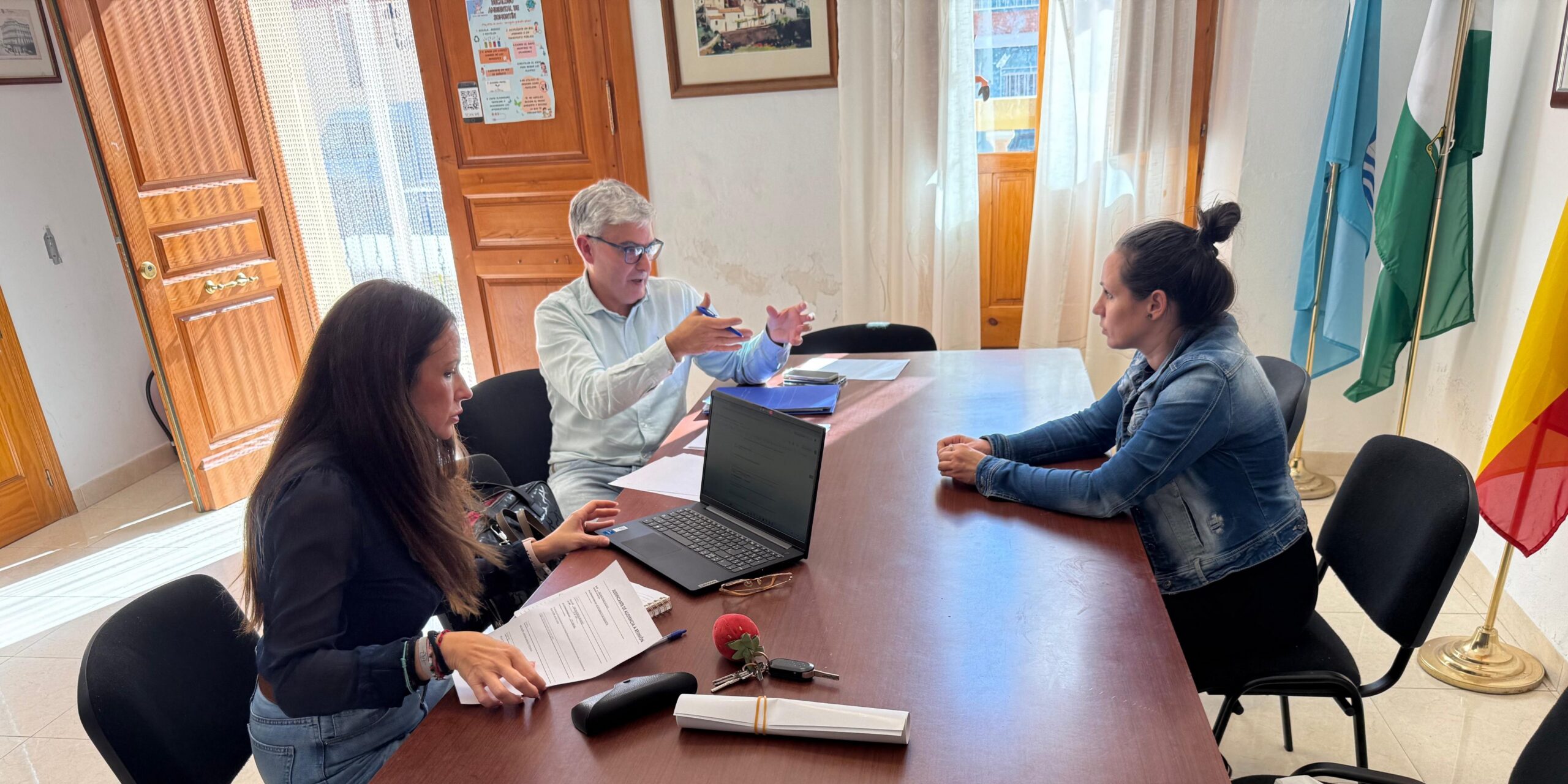 Visita Ayuntamiento Somontín (1)