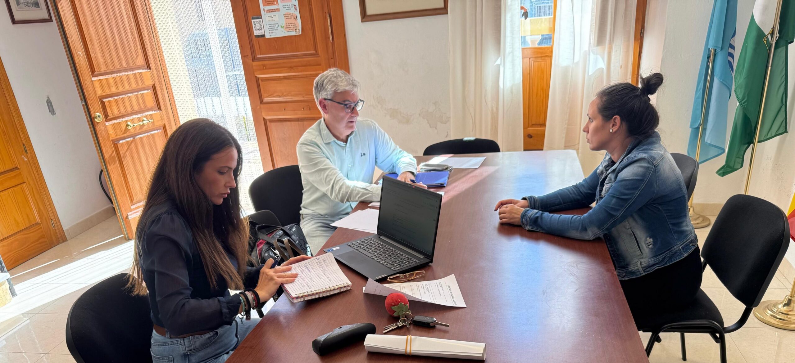 Visita Ayuntamiento Somontín (2)