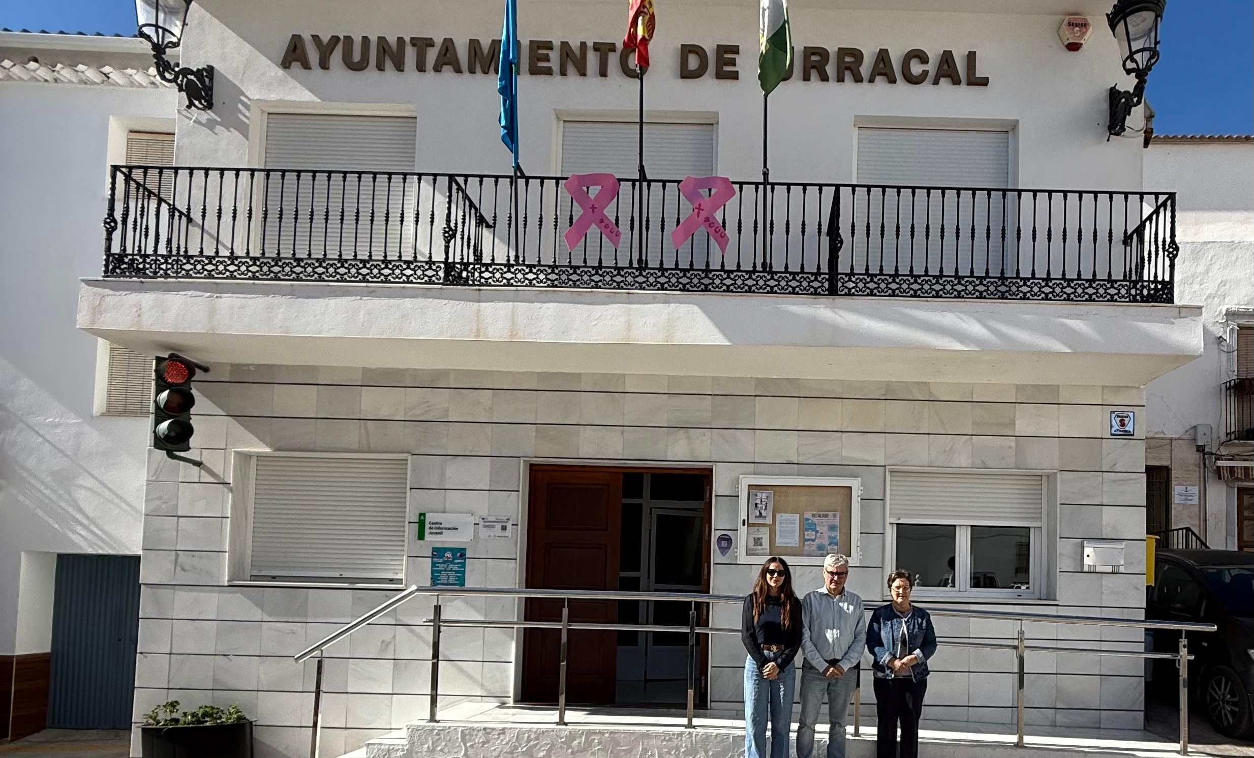 Visita Ayuntamiento Urrácal