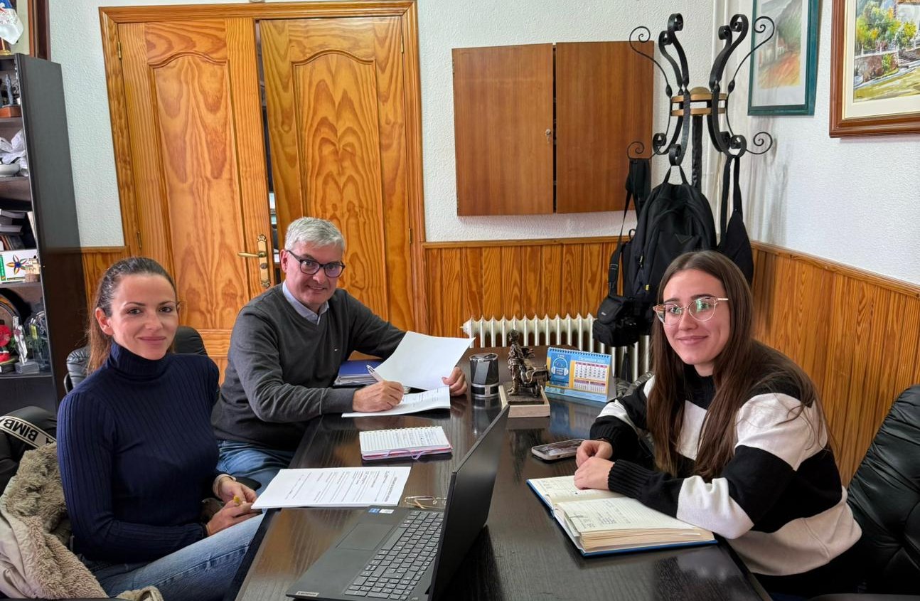 Visita Ayuntamiento María