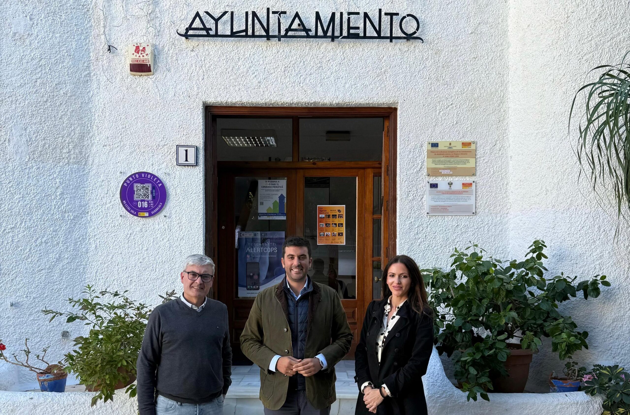 Visita Ayuntamiento Mojácar